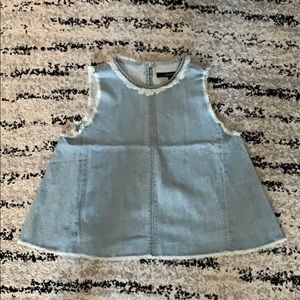 Denim top
